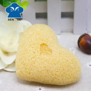 heart shape konjac sponge