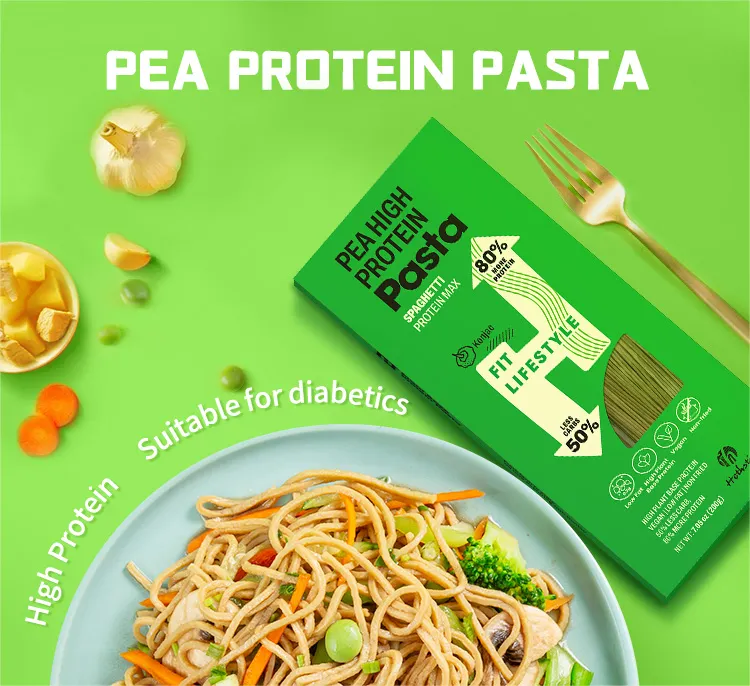 High protein Konjac pea pasta