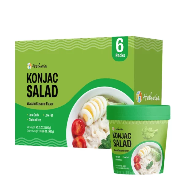 Konjac Noodle Salad Wasabi