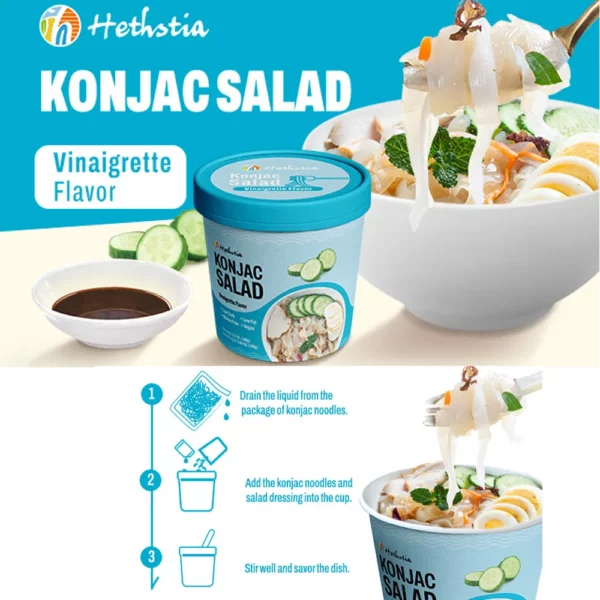 Konjac Salad Vinaigrette Flavor