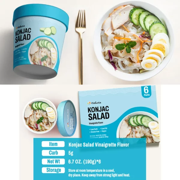 Konjac Salad Vinaigrette Flavor