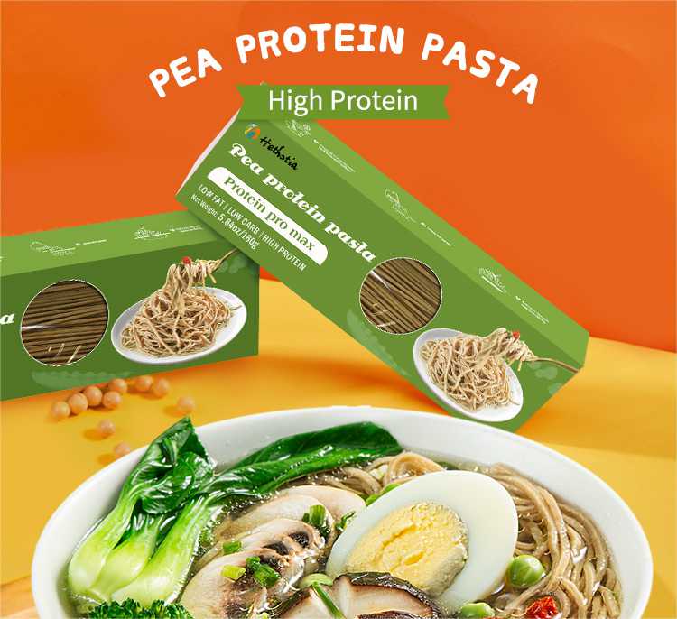 High protein Konjac pea pasta 