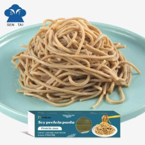 Konjac soybean pasta high in protein