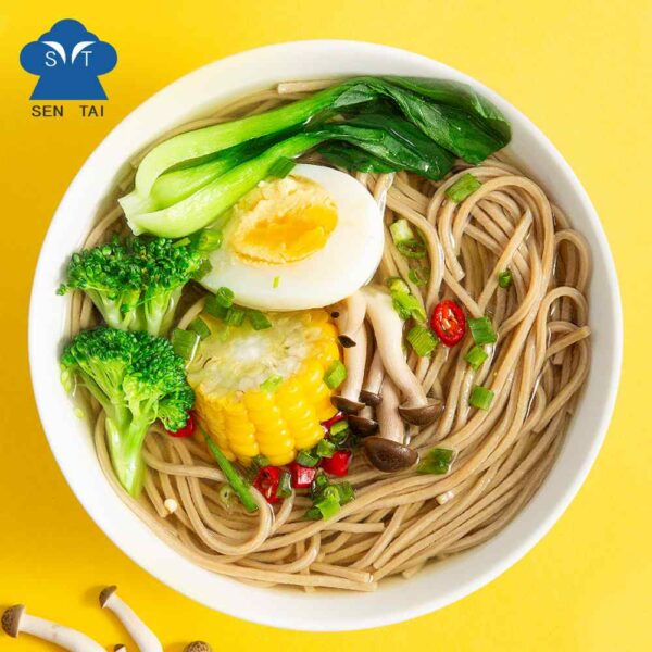 Konjac soybean pasta high in protein