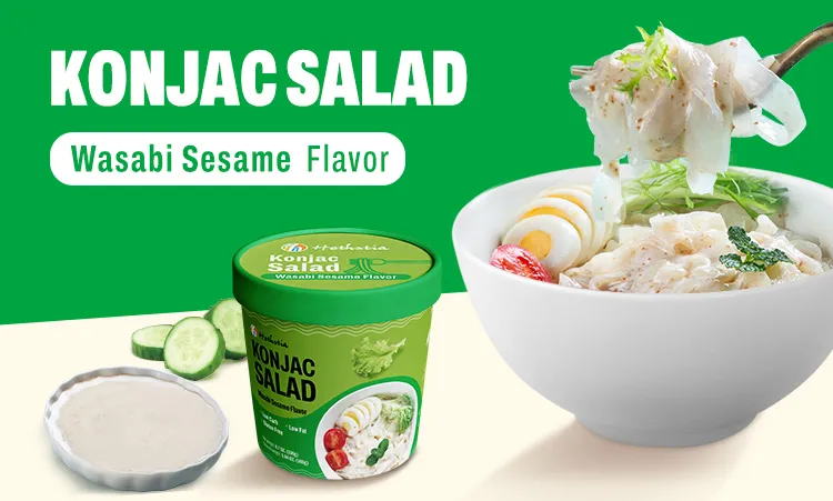 Konnyaku Fettuccine Salad, Konjac Salad