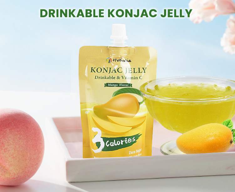 Mango konjac fruit jelly