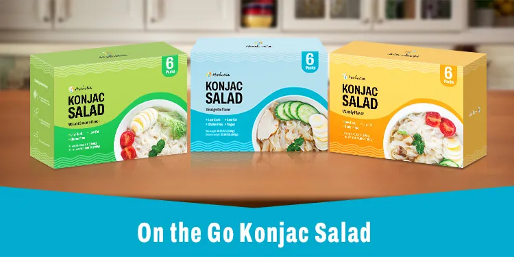 Konnyaku shirataki noodles