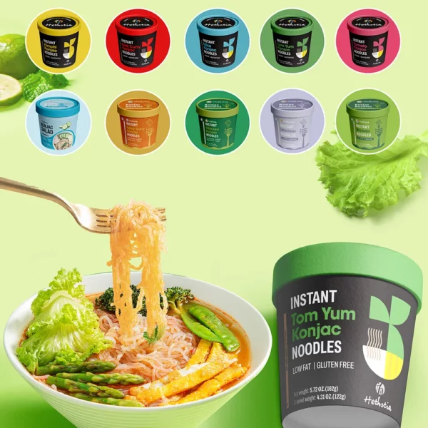 Shirataki instant noodles tom yum flavor