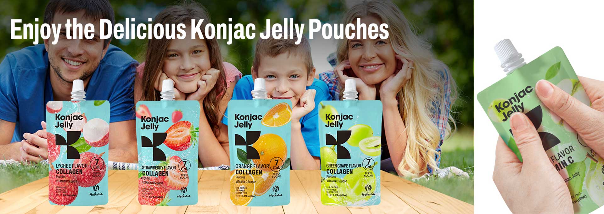 gelée de poudre de konjac