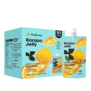 konjac orange jelly