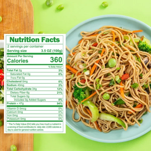 pea protein noodles