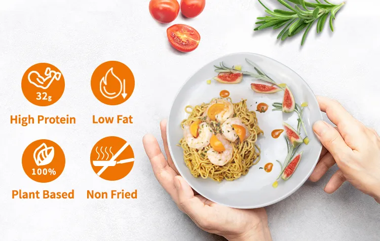 Instant noodles chicken flavor