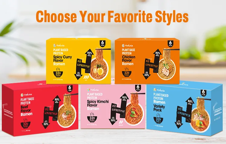 Instant noodles chicken flavor