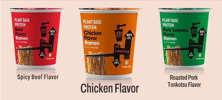 chicken flavour cup noodles