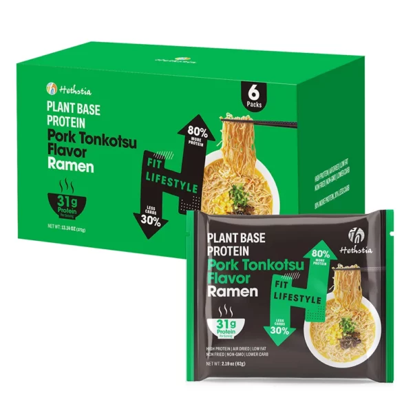 High Protein Pork Bone Instant Noodle