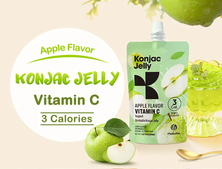 Konjac jelly apple, Konjac jelly bulk