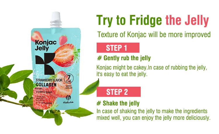 Strawberry Konjac Jelly, Konjac Jelly Wholesale
