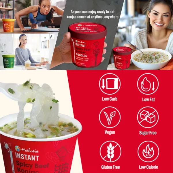 Instant Pho Bowl, Instant Pho Packets Beef Flavor