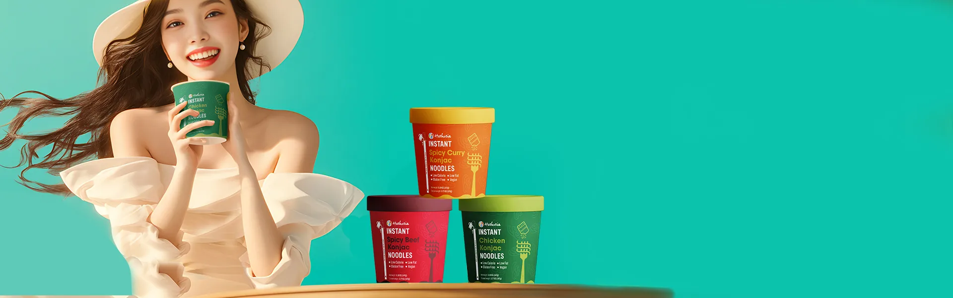 Nouilles Pho instantanées en gros