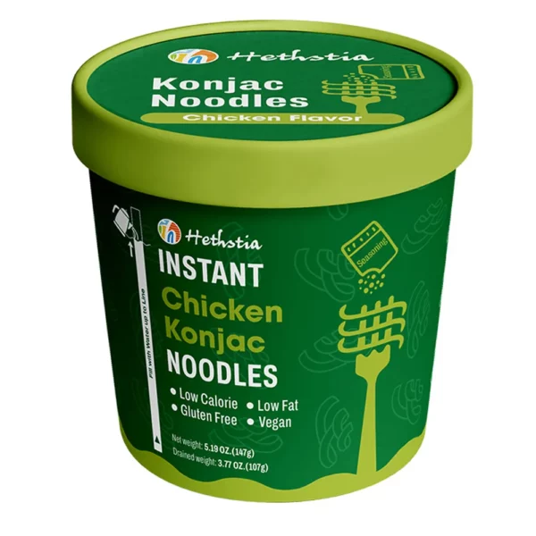 pho noodles package, instant chicken pho