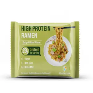 High Protein Low Carb Ramen Teriyaki Beef Flavor