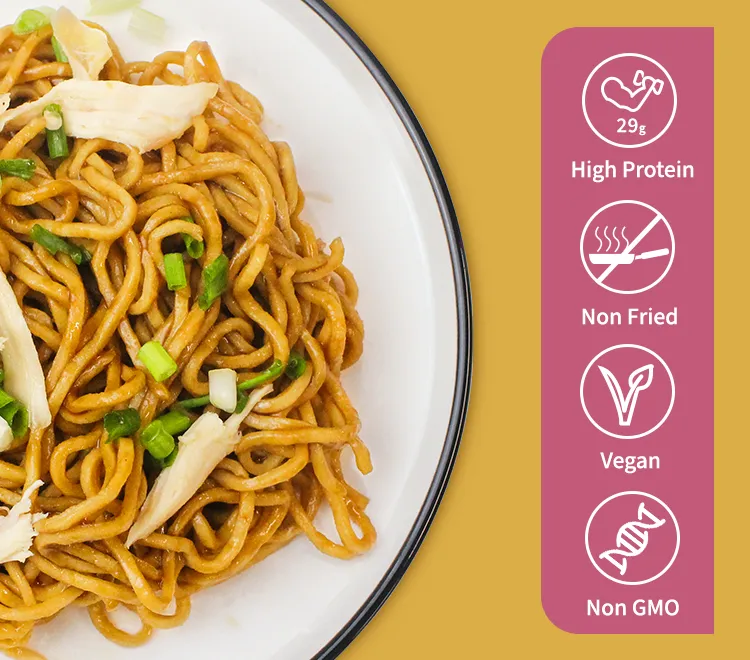 Nouilles hyperprotéinées Poulet Teriyaki