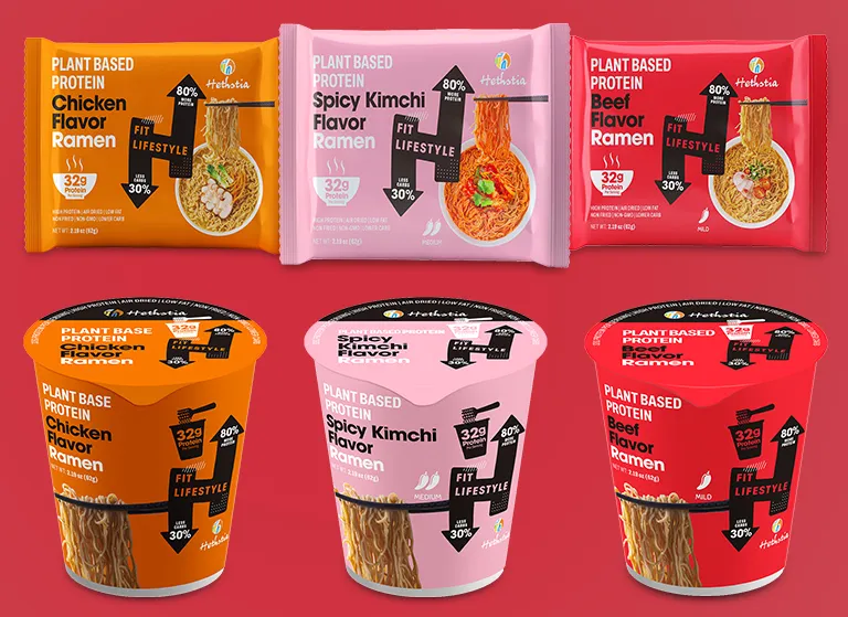 nouilles ramen hyperprotéinées