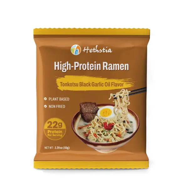 Udon-Ramen mit Tonkotsu-Geschmack und hohem Proteingehalt