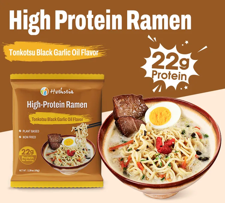 Tonkotsu Flavor High-Protein Udon Ramen