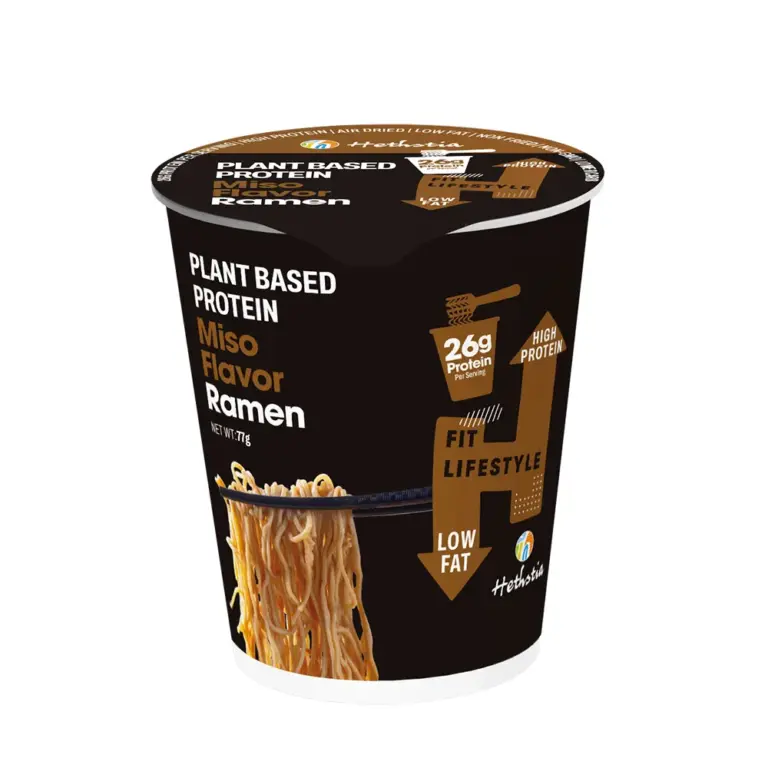 Ramen en pot « Protein Cup » | Nouilles en pot au miso d'origine végétale
