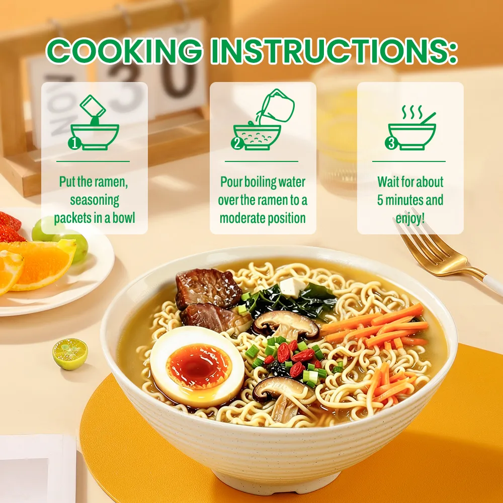 Ramen mit pflanzlichem Eiweiß | 26 g pro Portion