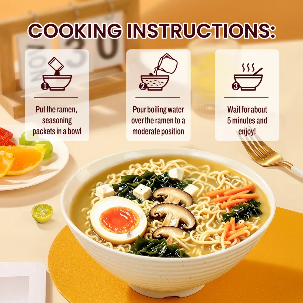 Sopa de Ramen Vegana com Miso | 26 g de proteína de origem vegetal