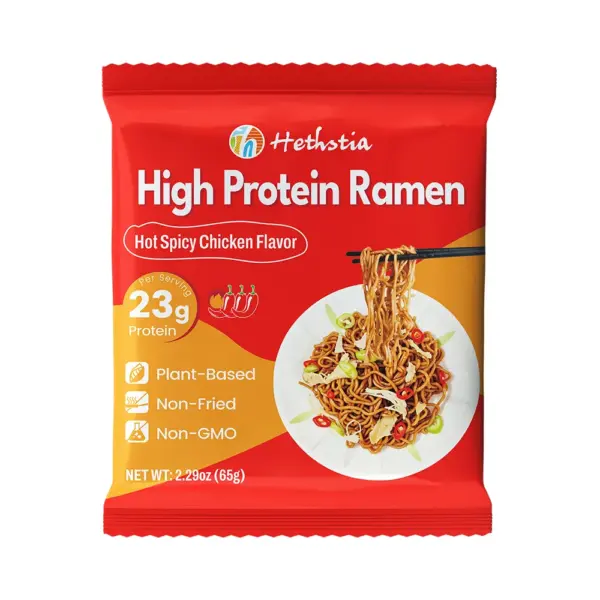 Ramen de Proteína Vegana com Sabor a Frango Picante