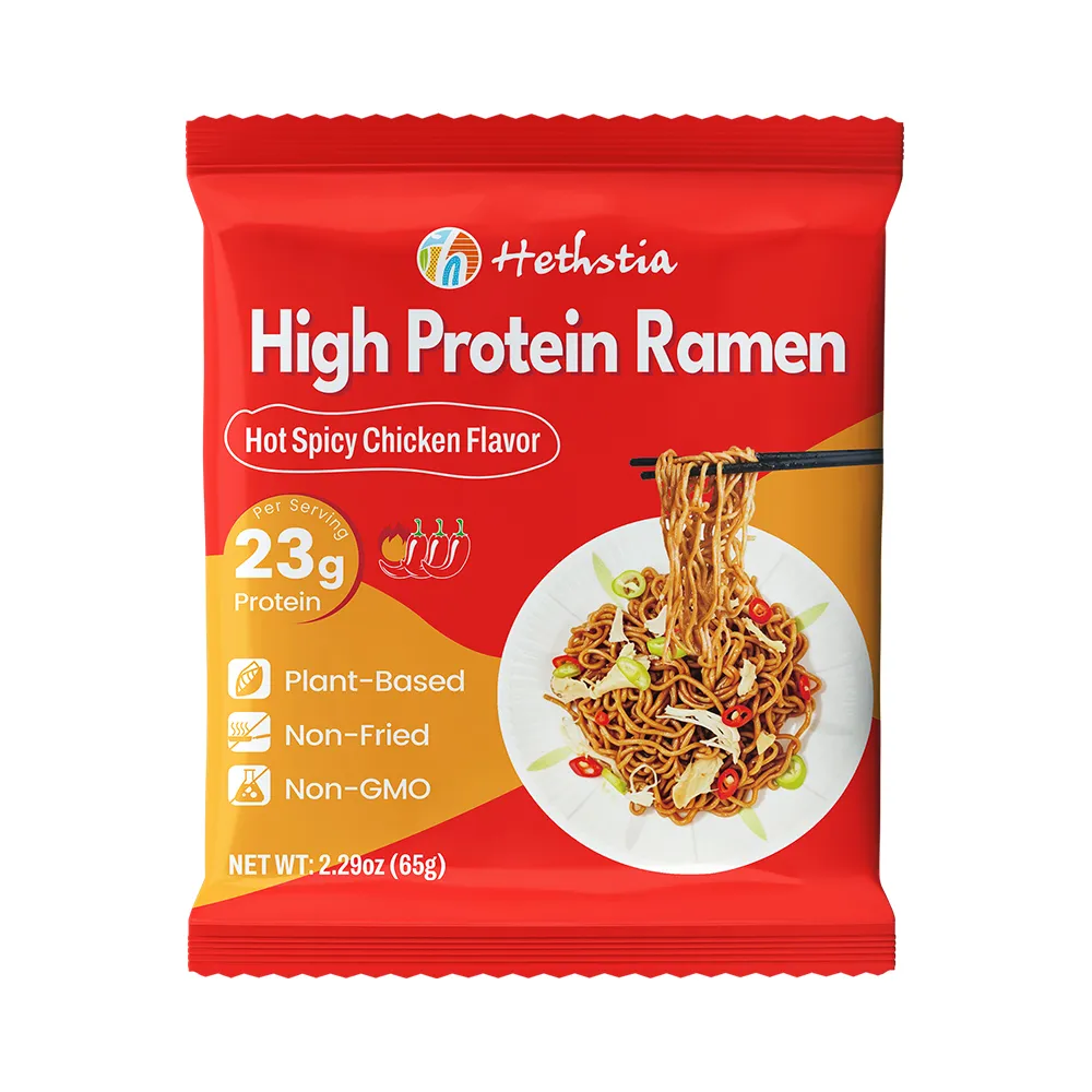 Ramen de Proteína Vegana com Sabor a Frango Picante