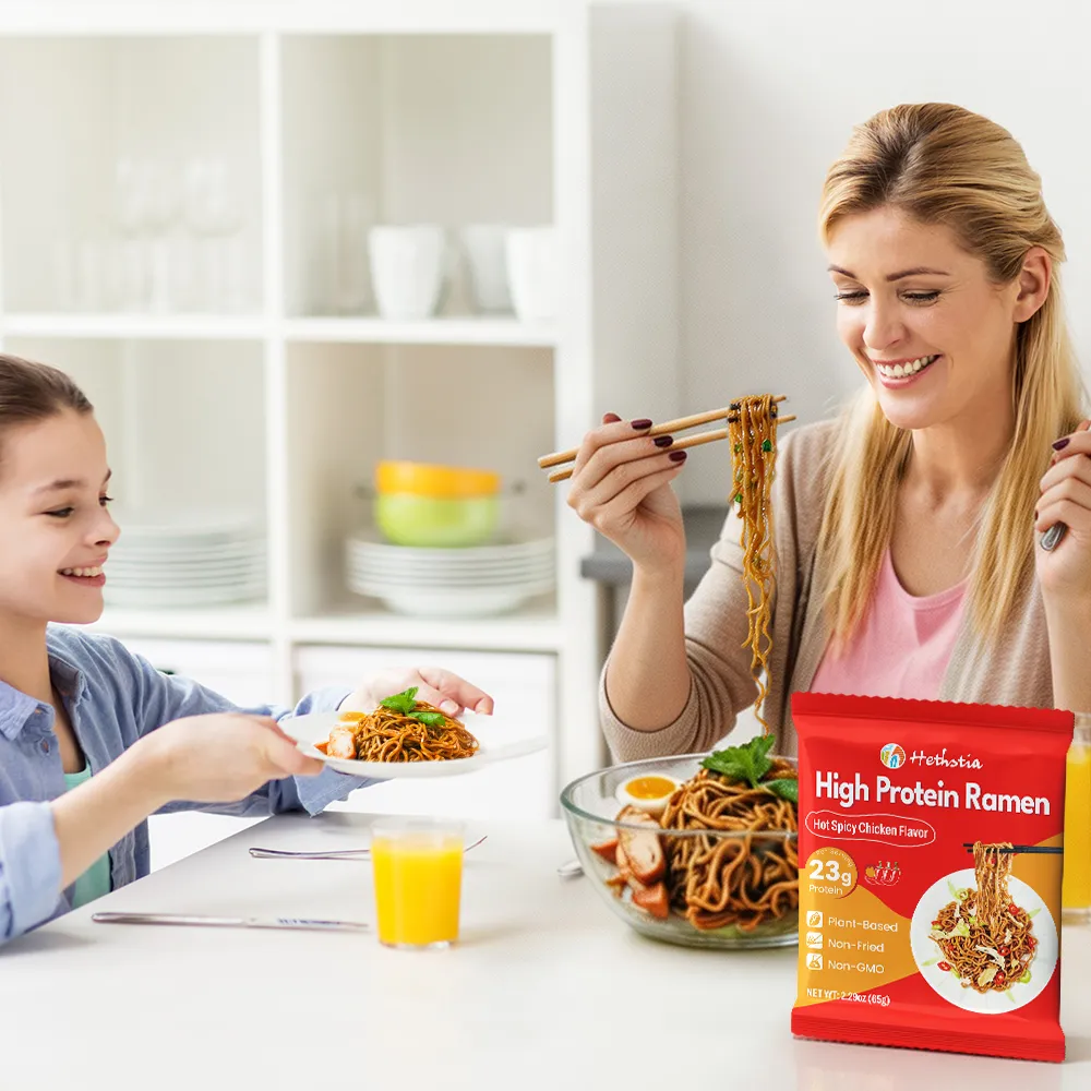 Ramen de Proteína Vegana com Sabor a Frango Picante