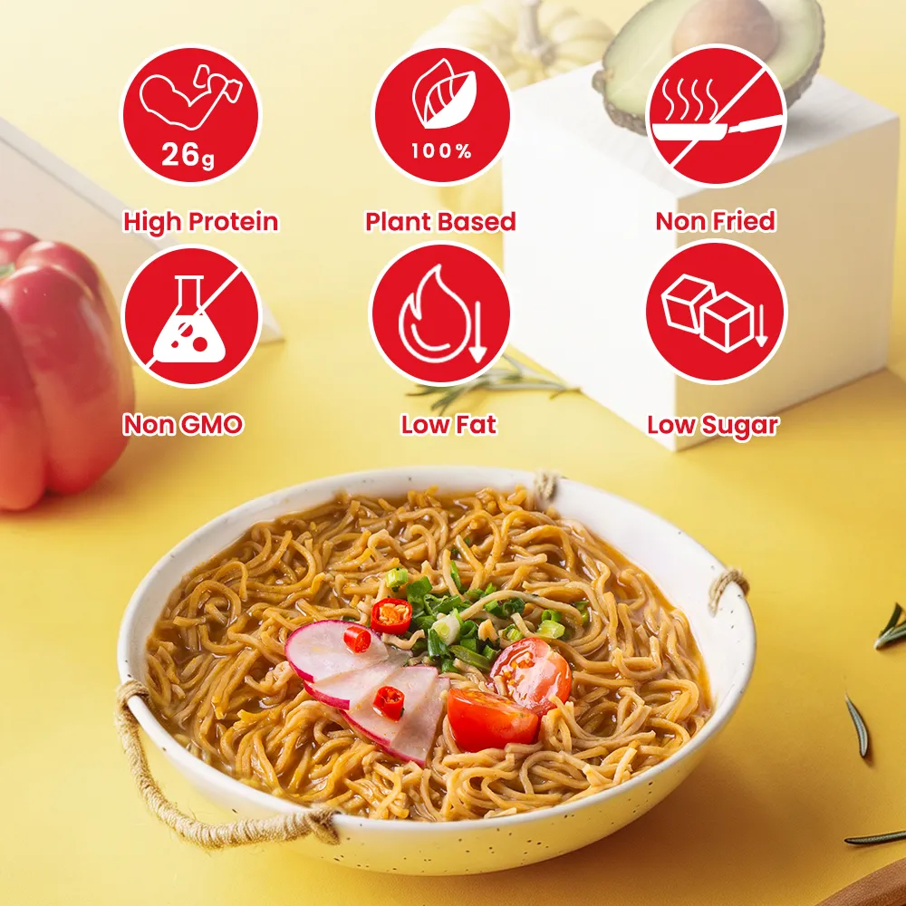 Beef-flavored Ramen Noodles | 26g Protein Instant Soup