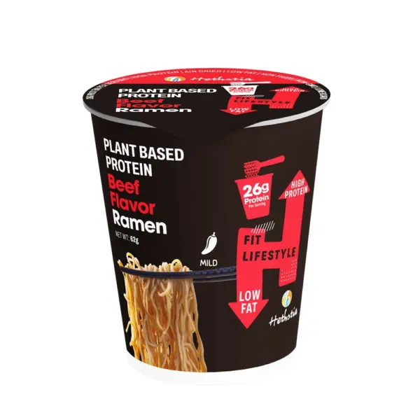 Cup Noodles con sabor a ternera, 26 g de proteína | Venta al por mayor de fideos asiáticos