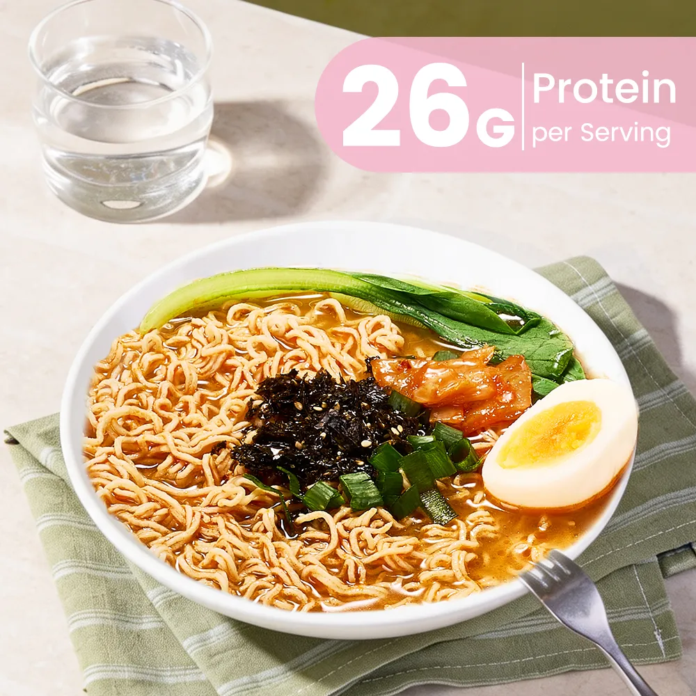 Cup Noodles Kimchi 26 g de protéines | Ramen instantané de marque de distributeur