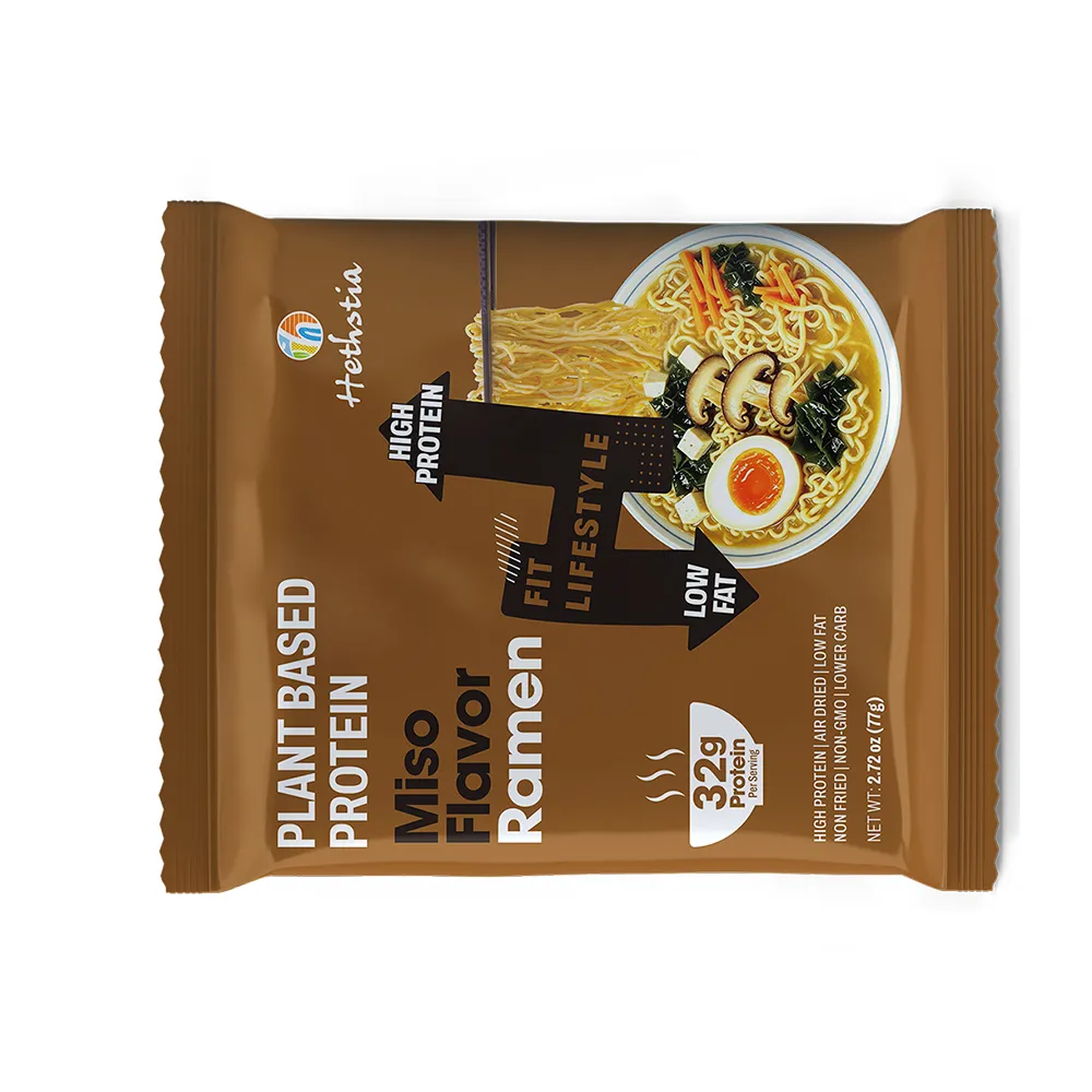 Nouilles protéinées Ramen 32 g de protéines | Soupe de nouilles au miso