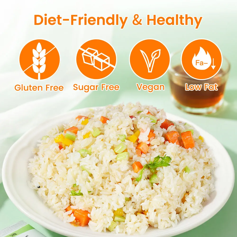 Konjac Rice Wholesale | Bulk Rice-Shaped Konjac Rice 240g