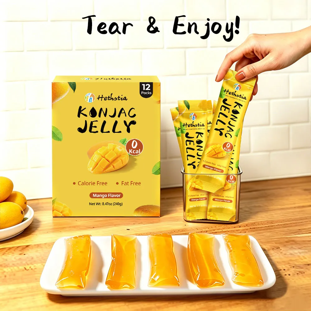 Low Calorie Konnyaku Powder Jelly Mango Flavor